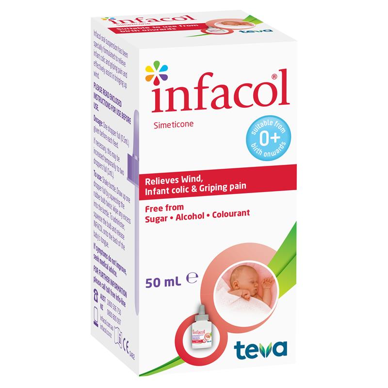 Infacol Colic Relief Drops 50ml - Gentle Wind & Colic Relief for Infants - Auzzi Store