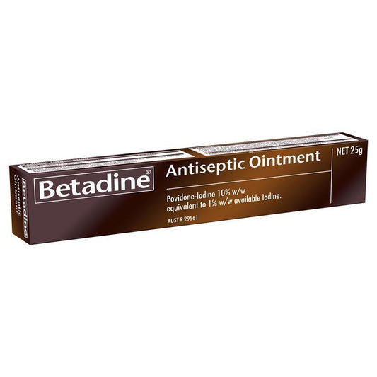 Betadine Antiseptic Ointment Cream - 25g-Auzzi Store