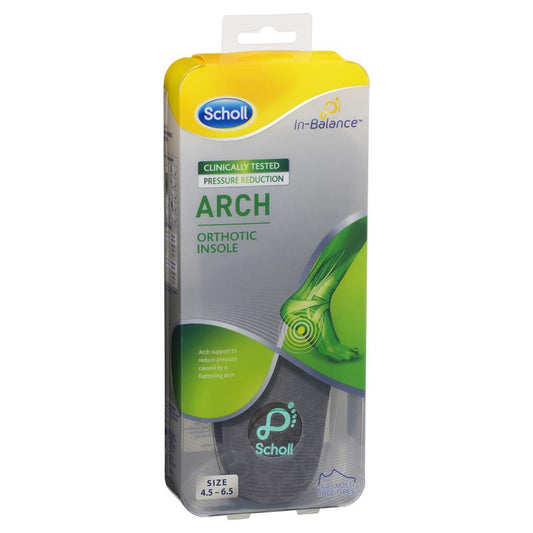 Scholl In Balance Ball of Foot & Arch Orthotic Insole Small - Comfort & Support - Auzzi Store
