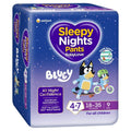 BabyLove SleepyNights Pants 4-7 Years (18-35kg) - 9 Pack