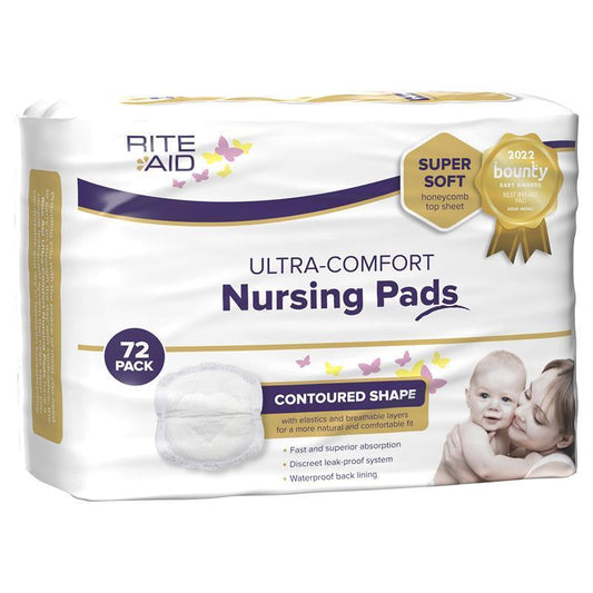 Rite Aid Ultra-Comfort Nursing Pads - 72 Pack for Breastfeeding Moms - Auzzi Store