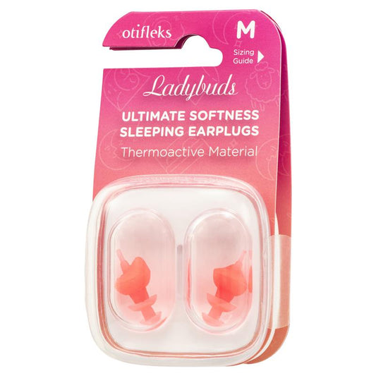Otifleks Ladybuds Earplugs - Medium (1 Pair)
