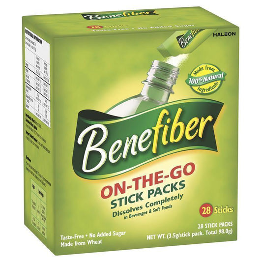 Benefiber Natural Fibre Supplement On-the-Go Stick - 28 Pack-Auzzi Store