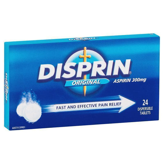 Disprin Soluble Direct Fast Acting Pain Relief Tablets 24 Pack-Auzzi Store