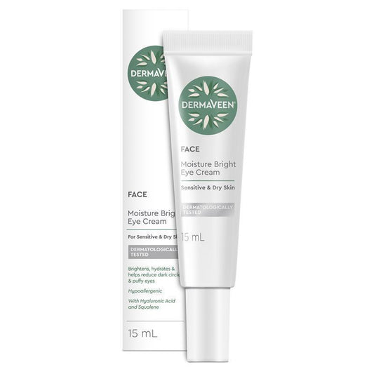 Dermaveen Face Moisture Bright Eye Cream 15ml - Brighten and Hydrate
