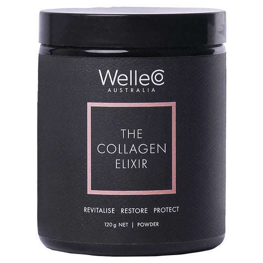 WelleCo The Collagen Elixir 120g - Unflavoured Skin Hydration Booster