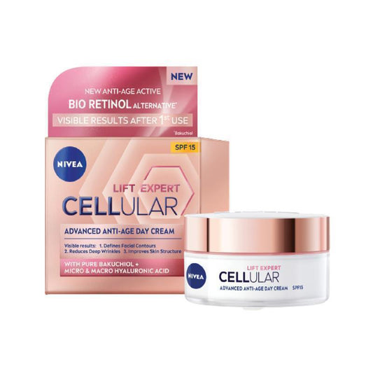 NIVEA Cellular Lift Expert Day Cream 50ml - Anti-Aging Formula