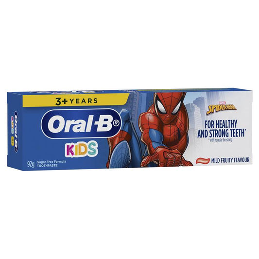 Oral-B Spiderman Kids Toothpaste for Ages 3+ - 92g – view 2