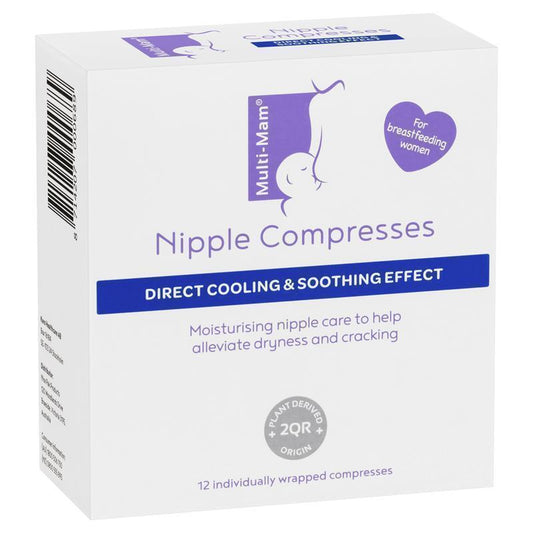 Multi Mam 12 Compresses - Soothing Relief for Nipple Care-Auzzi Store