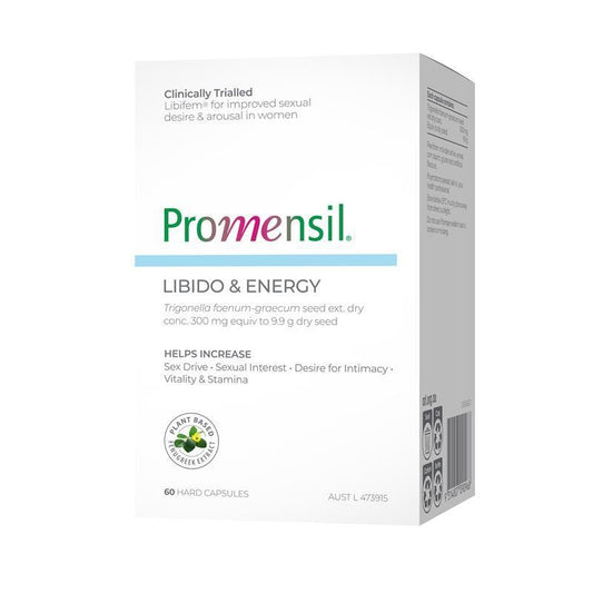 Promensil Libido & Energy 60 Capsules - Enhance Vitality and Stamina-Auzzi Store