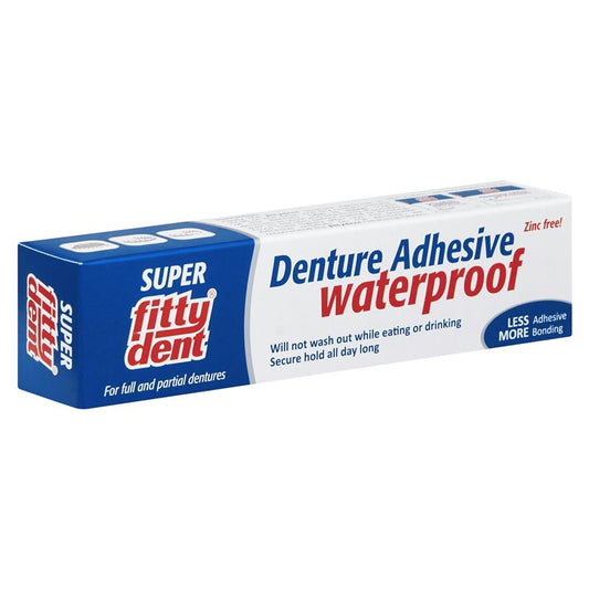 Fittydent Denture Adhesive 40g - Waterproof & Long-Lasting Hold-Auzzi Store