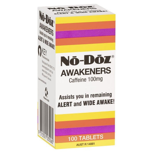 NoDoz Caffeine Pills 100mg, 100 Count | Energy & Focus Booster