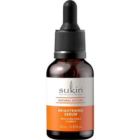 Sukin Natural Actives Brightening Serum with Ultra-stable Vitamin C - 25ml - Auzzistore