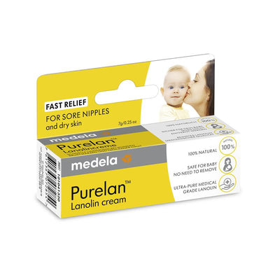 Medela Purelan Lanolin Cream 7g - Natural Skin Relief