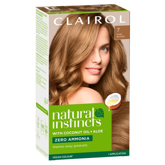 Natural Instincts 7 Coastal Dune - Dark Blonde Semi-Permanent Hair Colour - Auzzi Store