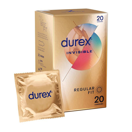 Durex Invisible Regular Condoms 20 Pack – view 2