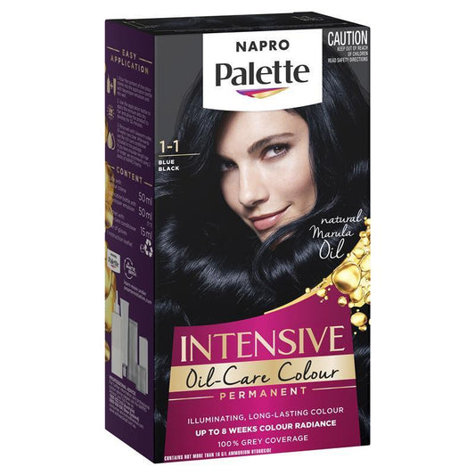 Napro Palette 1-1 Blue Black - Luxurious Permanent Hair Colour-Auzzi Store