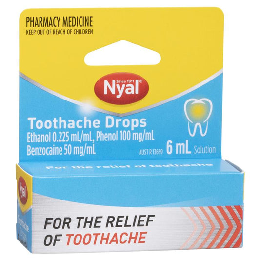 Nyal Toothache Drops - 6ml for Toothache Relief