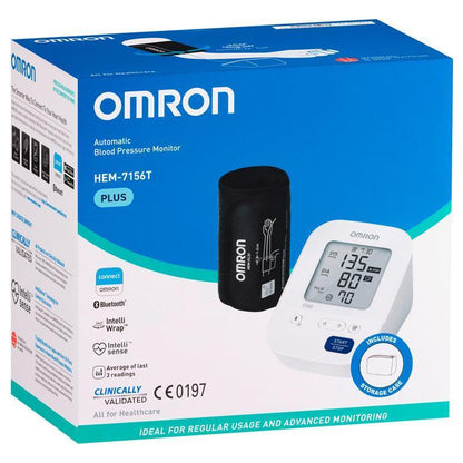 Omron HEM7156T Plus Blood Pressure Monitor with Bluetooth