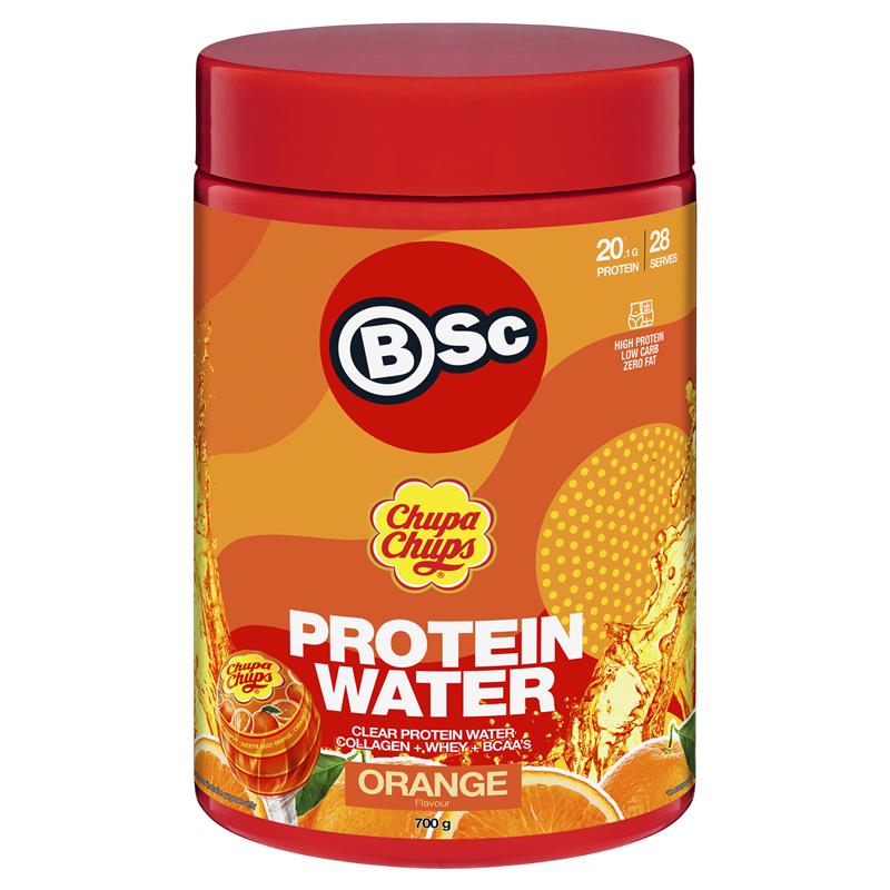 BSc x Chupa Chups Protein Water - Orange - 700g