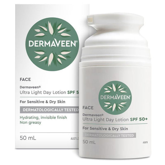 Dermaveen Face Ultralight Day Lotion SPF 50+ 50ml - Ultimate Sun Protection