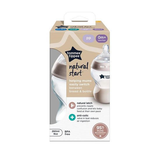 Tommee Tippee Natural Start 260ml Bottle - Breast to Bottle Transition