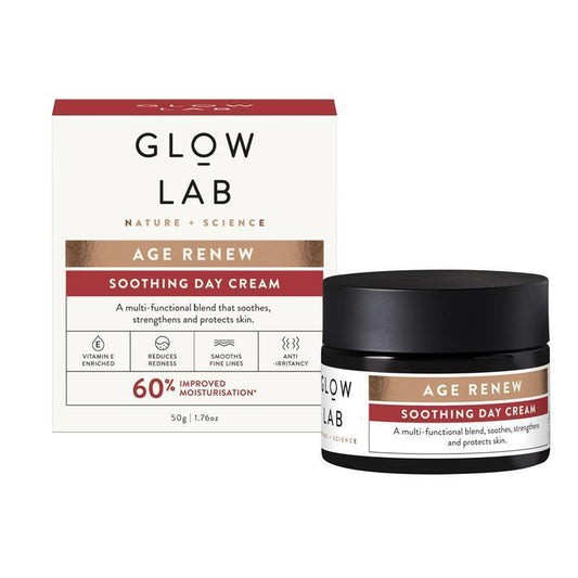 Glow Lab Age Renew Soothing Day Cream 50g - Anti-Aging Moisturizer