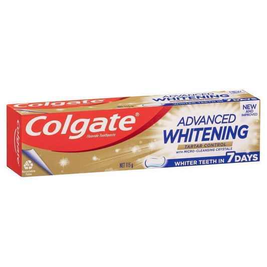Colgate Advanced Whitening Tartar Control Toothpaste - 115g