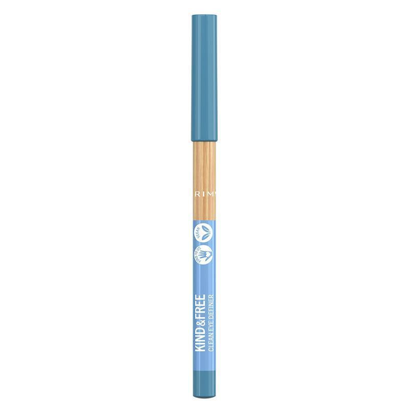 Rimmel London Kind & Free Clean Eyeliner #06 Anime Blue - Vibrant Eye Definition