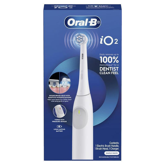 Oral-B iO Series 2 Electric Toothbrush - White-Auzzi Store