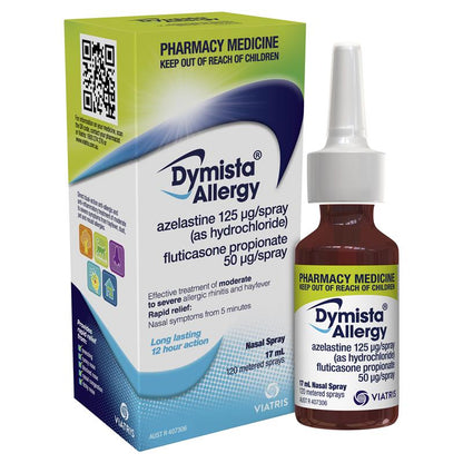 Dymista Allergy Nasal Spray 120 Dose - Rapid Relief from Allergies
