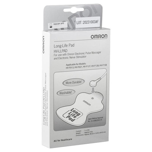 Omron TENS Replacement Electrode Long Life Pads - 1 Pair (2 pcs)-Auzzi Store