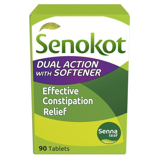 Senokot Dual Action 90 Tablets - Effective Constipation Relief