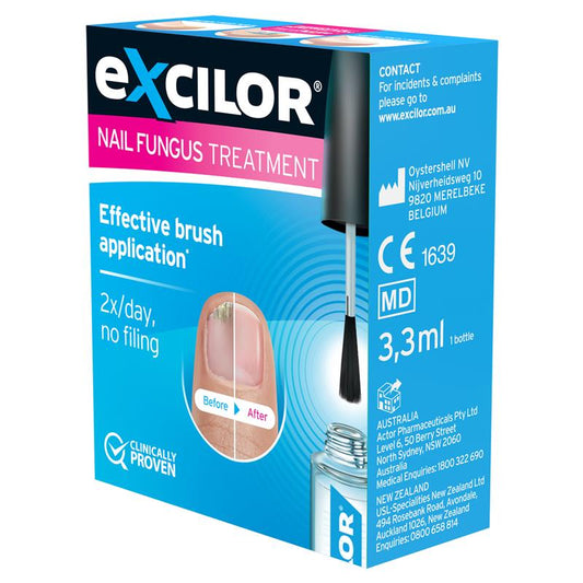 Excilor Fungal Nail Solution 3.3ml - Advanced Treatment for Fungal Nail Infections-Auzzi Store