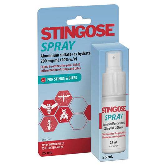 Stingose Spray 25mL - Rapid Relief for Stings & Bites-Auzzi Store
