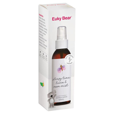 Euky Bear Sleepy Time Linen & Room Mist 125ml - Soothe Your Baby's Sleep