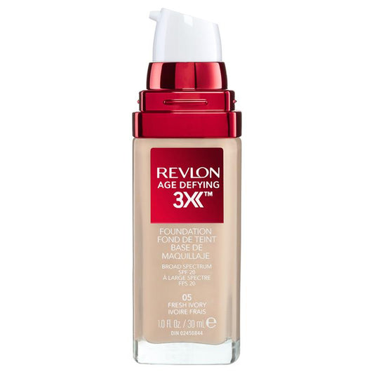 Revlon Age Defying 3X Foundation - Fresh Ivory 30mL with SPF 20-Auzzi Store