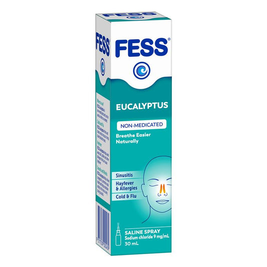Fess Eucalyptus Nasal Spray 30ml - Natural Relief for Nasal Congestion - Auzzistore