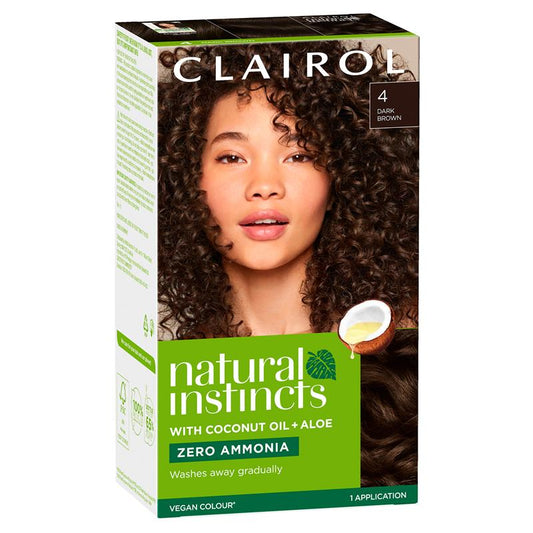 Natural Instincts 4 Nutmeg - Dark Brown Semi-Permanent Hair Colour - Auzzi Store