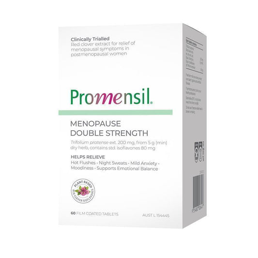 Promensil Menopause Double Strength 60 Tablets - Natural Relief-Auzzi Store