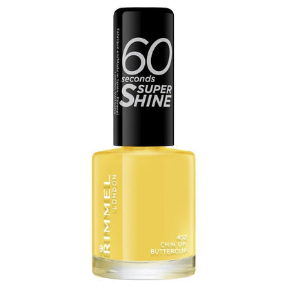Rimmel 60 Seconds Super Shine Nail Polish 452 Chin Up Buttercup
