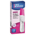 First Response Early In-Stream Pregnancy Test, 3-Pack, 6-Day Detection