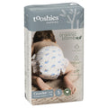 Tooshies Eco Nappies with Organic Bamboo Size 3 Crawler 6-11kg, 44 Pack - Perfect for Active Babies