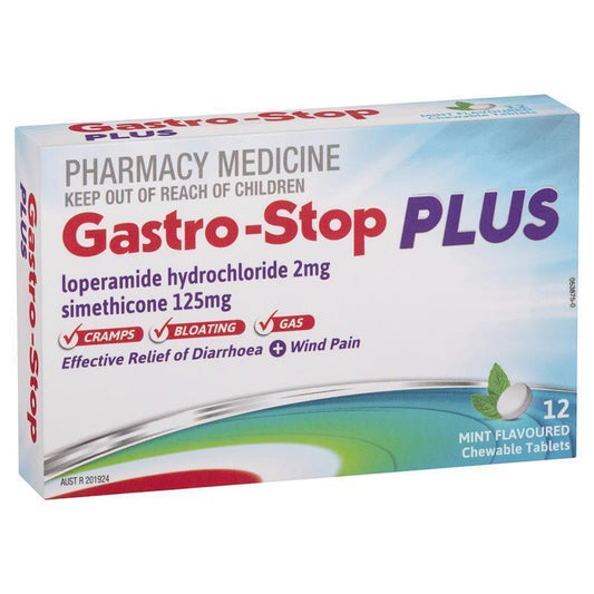 GastroStop Plus Chewable Tablets - 12 Count-Auzzi Store