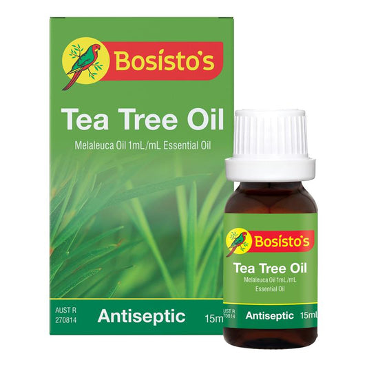 Bosisto's Tea Tree Oil - 15ml of Pure Essential Oil-Auzzi Store