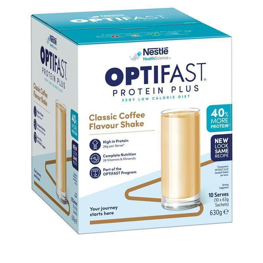 Optifast VLCD Protein Plus Coffee Shake - 10 Pack (630g)