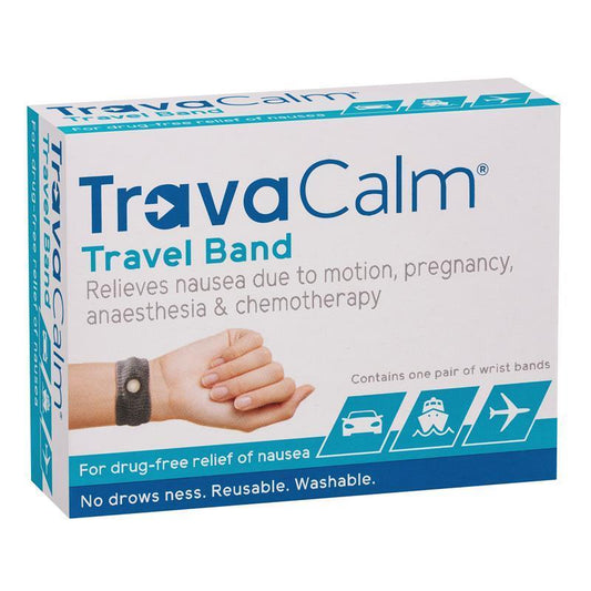 Travacalm Travel Sickness Travel Band 2 Pack - Effective Motion Sickness Relief-Auzzi Store