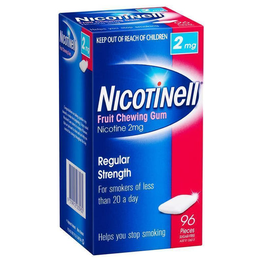 Nicotinell Chewing Gum 2mg Fruit - 96 Pieces-Auzzi Store