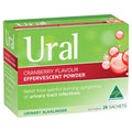 URAL Effervescent Powder Cranberry - 28 Sachets