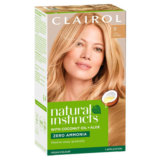 Natural Instincts 9 Sahara - Light Blonde Semi-Permanent Hair Colour - Auzzi Store